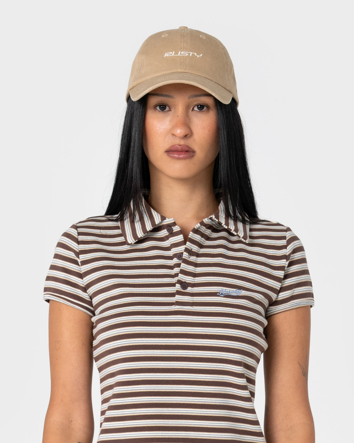 Gorra Crush 6 Panel Light Khaki