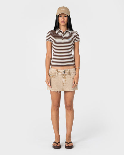 Gorra Crush 6 Panel Light Khaki