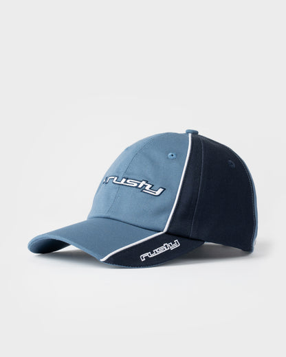 Gorra White Lines Dad China Blue