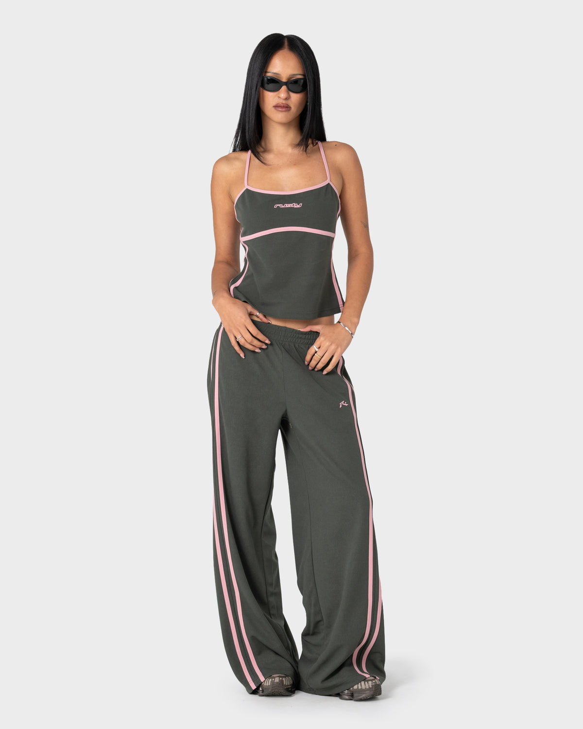 Pantalon Sister Bronson Low Rise Wide Leg Savanna/Pink A Boo