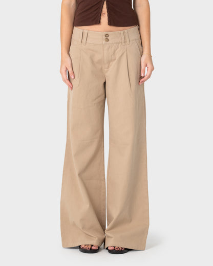 Pantalon Beverley Low Rise Abbey Stone