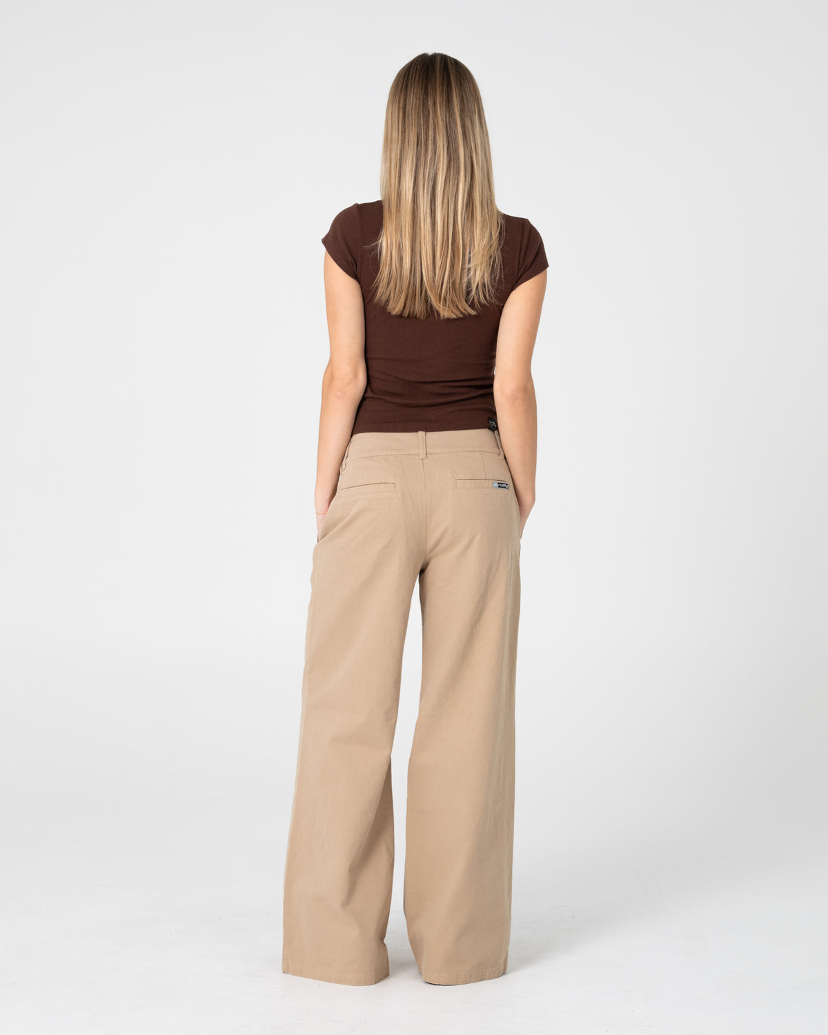 Pantalon Beverley Low Rise Abbey Stone