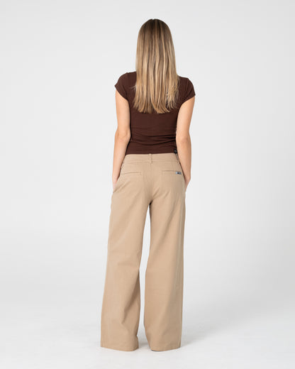 Pantalon Beverley Low Rise Abbey Stone