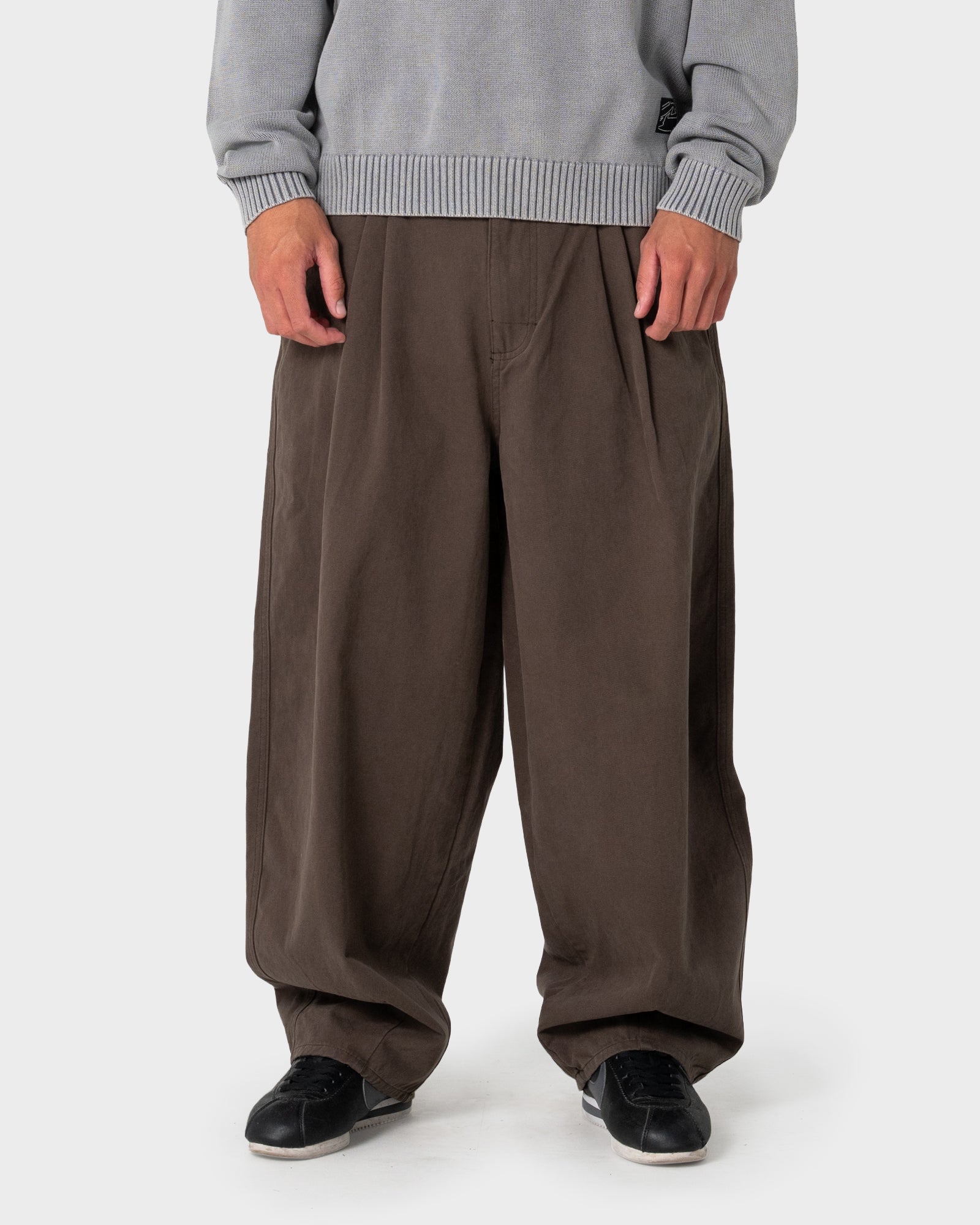Pantalon Enigma Pleated Seaweed