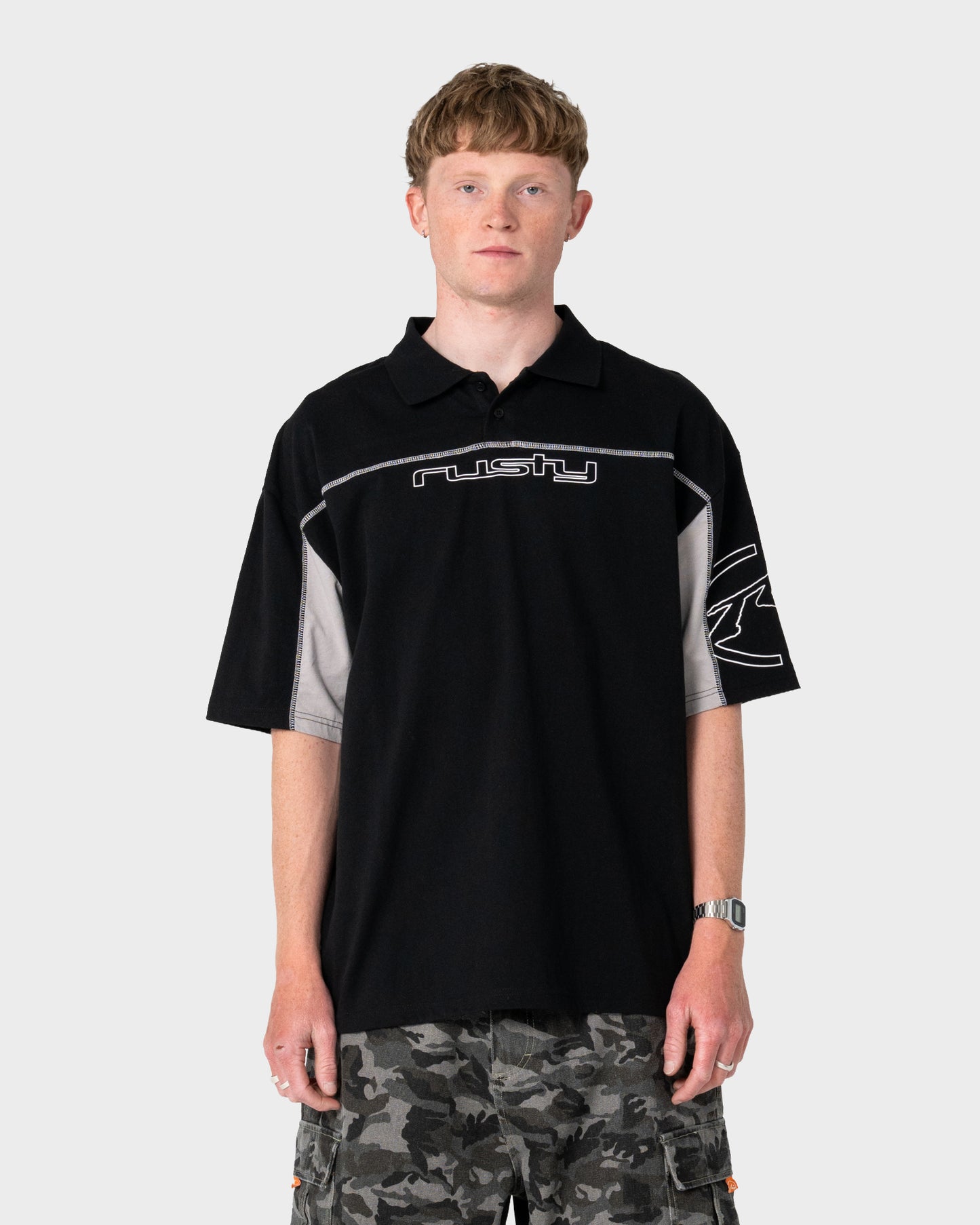 Chomba Cyberwave Short Sleeve Black