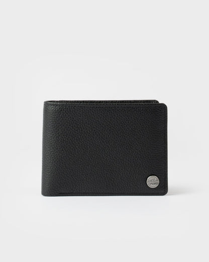 Billetera High River 3 Leather Black