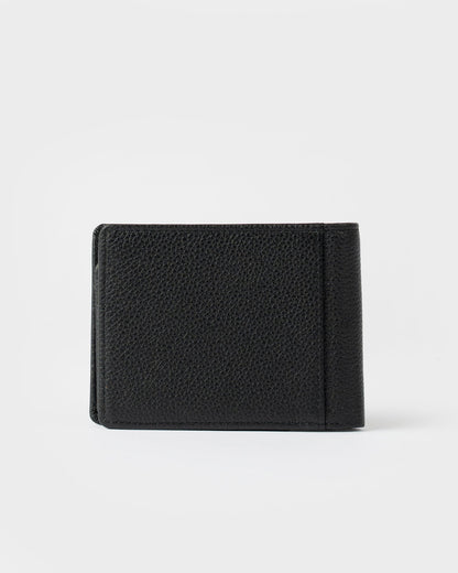 Billetera High River 3 Leather Black