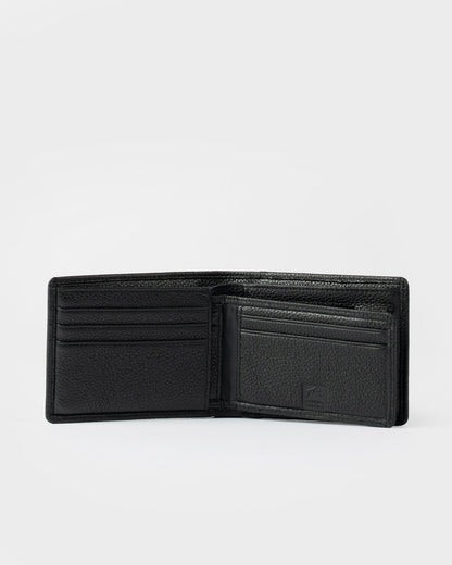 Billetera High River 3 Leather Black