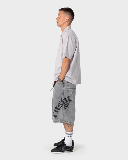 Short Tweaking Baggy Jort London Summer