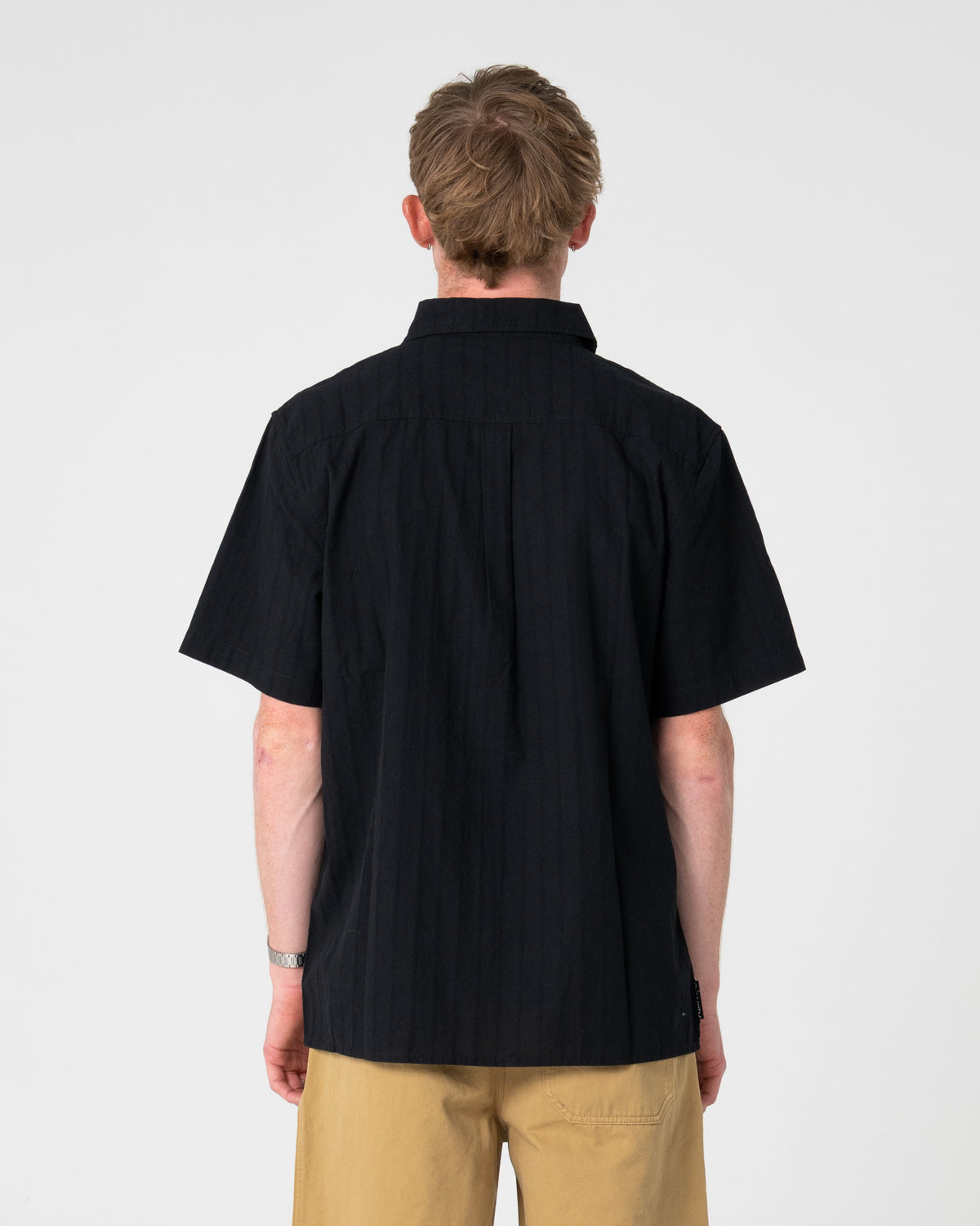 Camisa Datsun Classic Short Sleeve Black