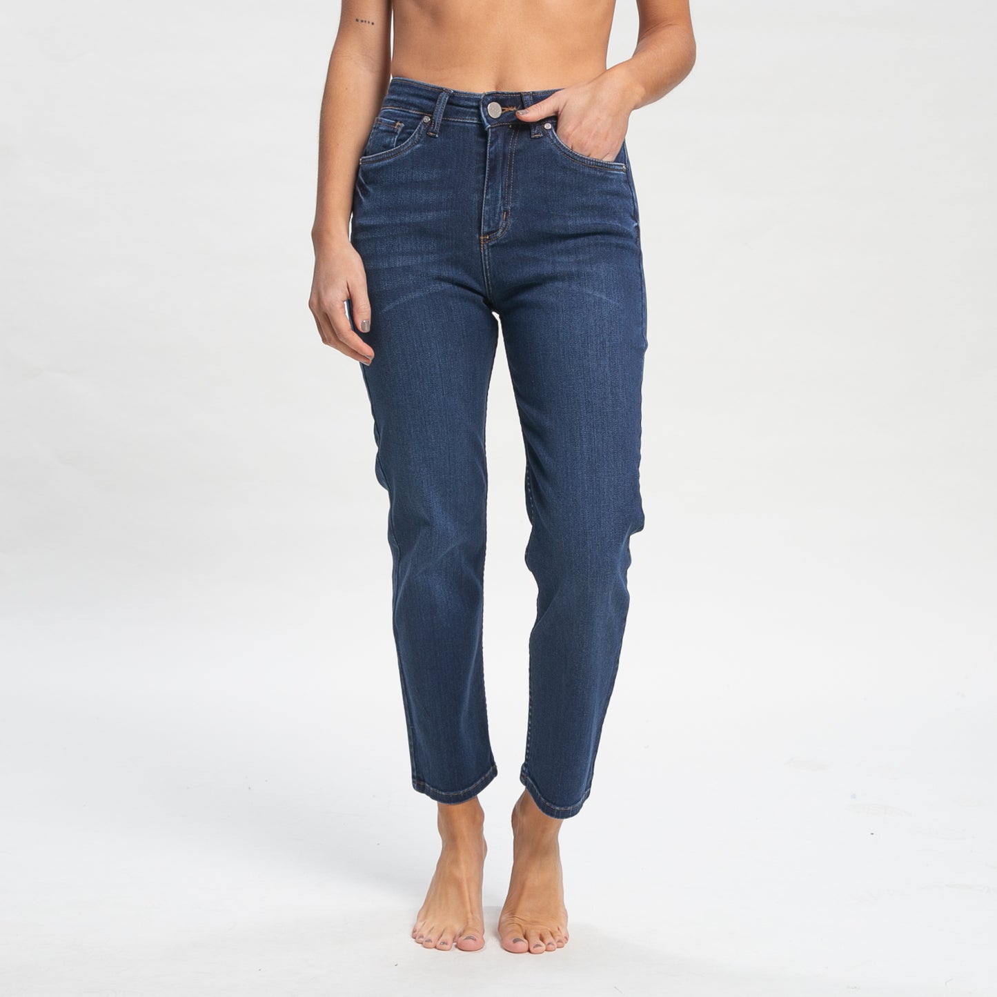 Jean Rusty Salty Classic Skinny Jean Ld Blue