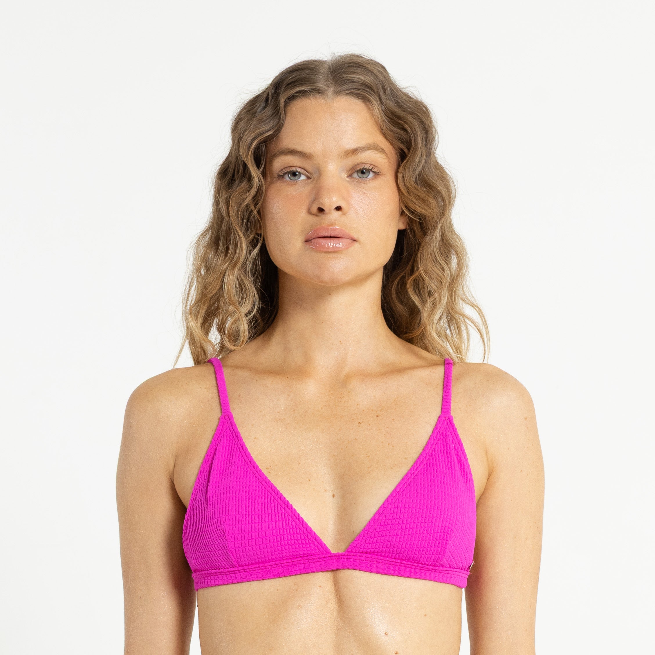 Bikini Alto Sandalwood Triang Fuchsia