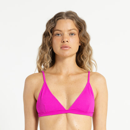 Bikini Alto Sandalwood Triang Fuchsia
