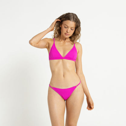 Bikini Alto Sandalwood Triang Fuchsia