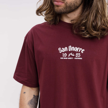 Remera San Onofre Burgundy