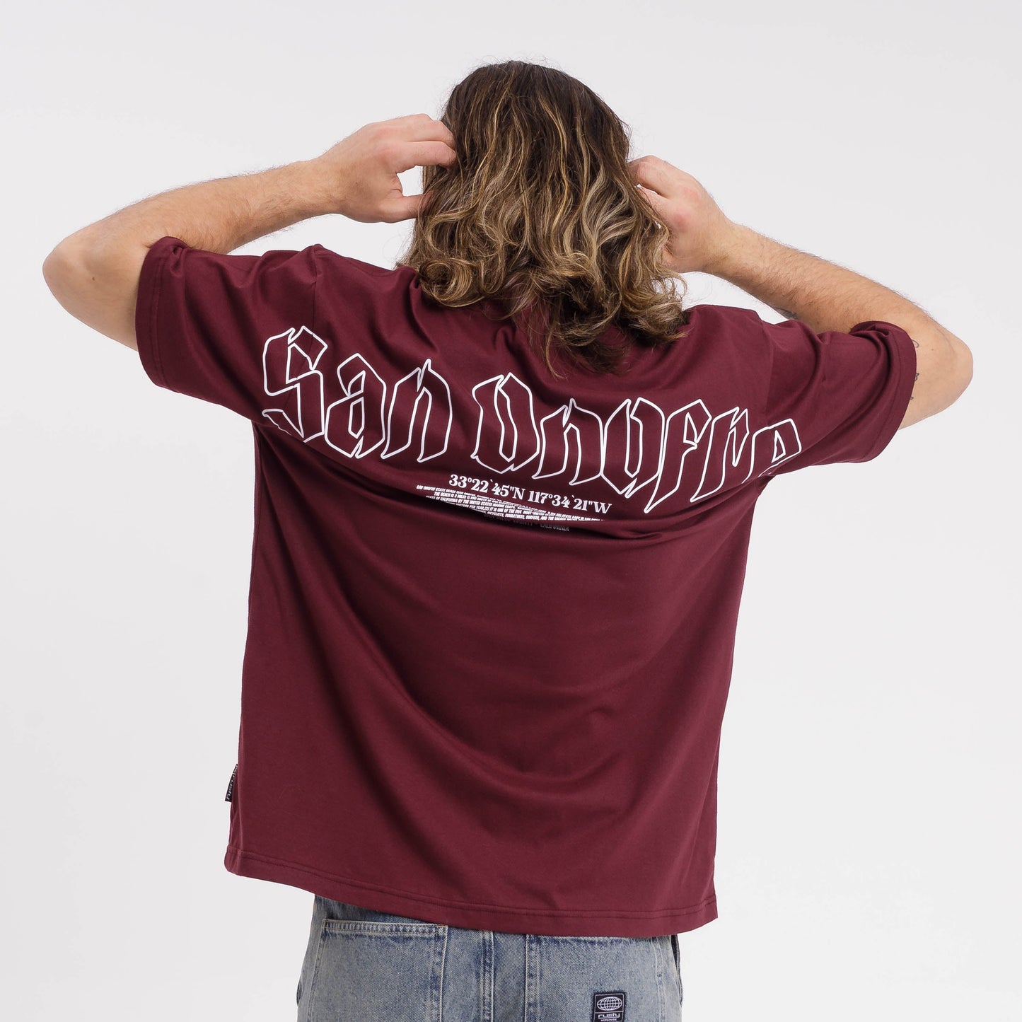 Remera San Onofre Burgundy