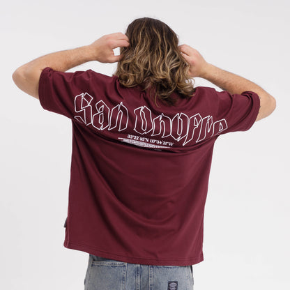 Remera San Onofre Burgundy