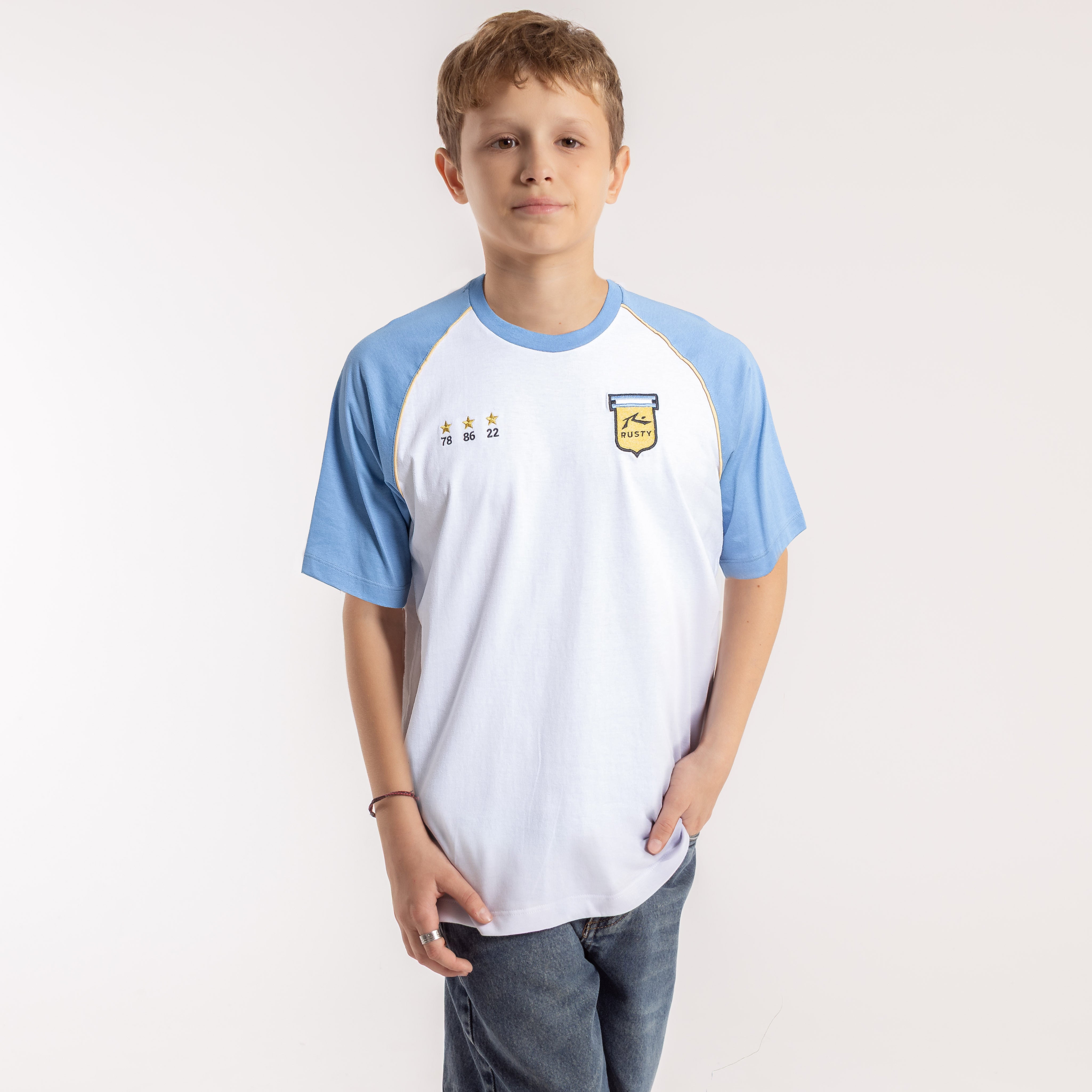 Remera Sean Eternos Junior Blanco