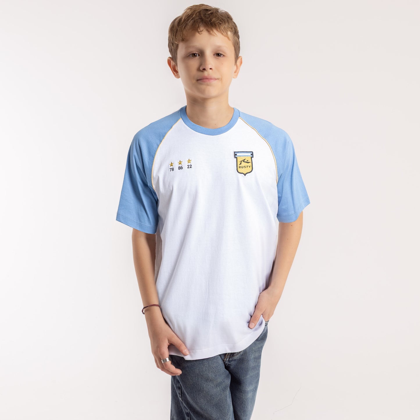 Remera Sean Eternos Junior Blanco
