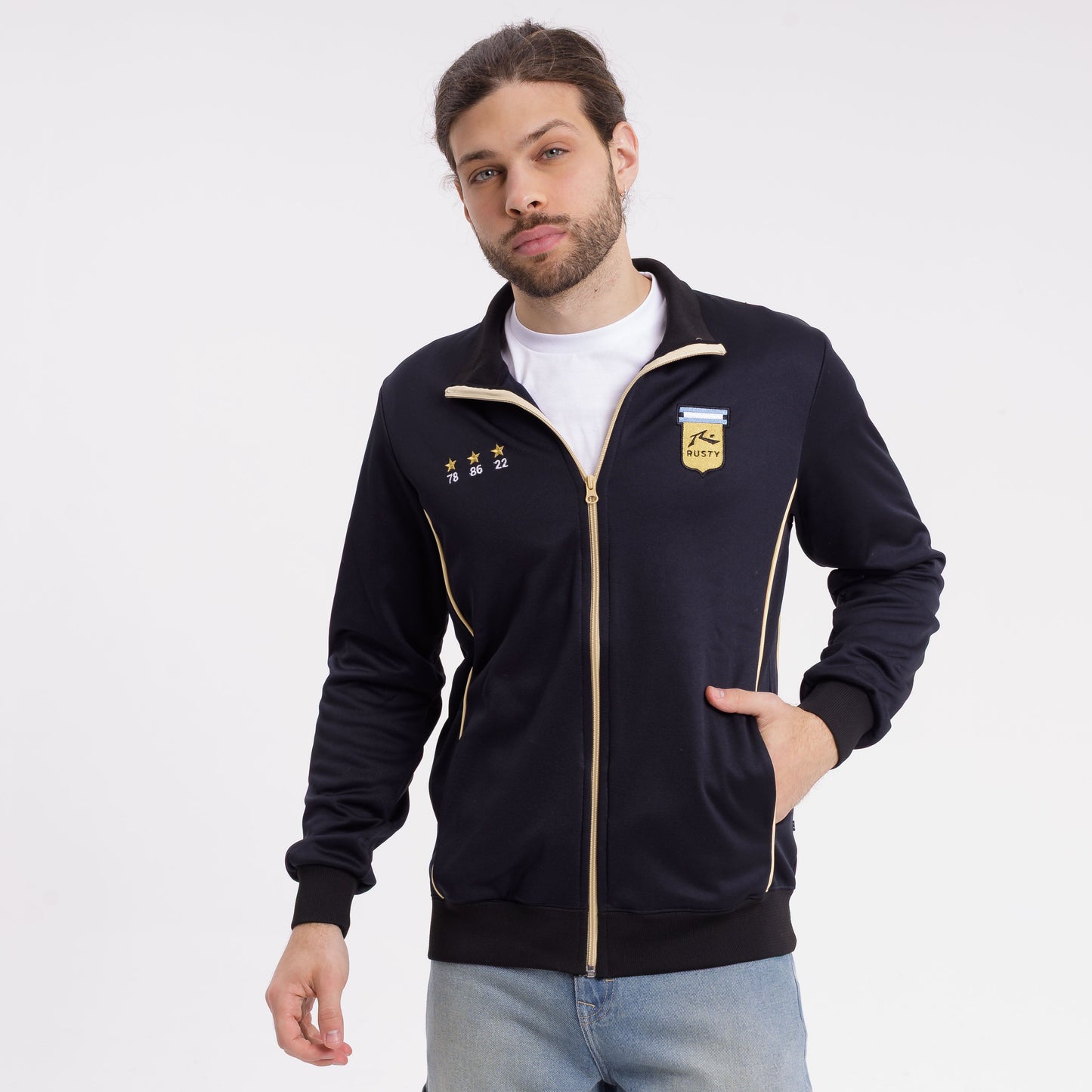 Campera Canguro Sean Eternos Negro