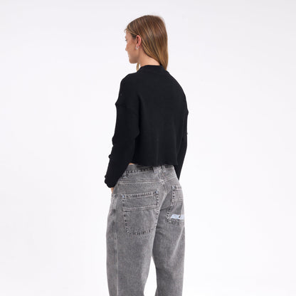 Fashion Top Shadow Black