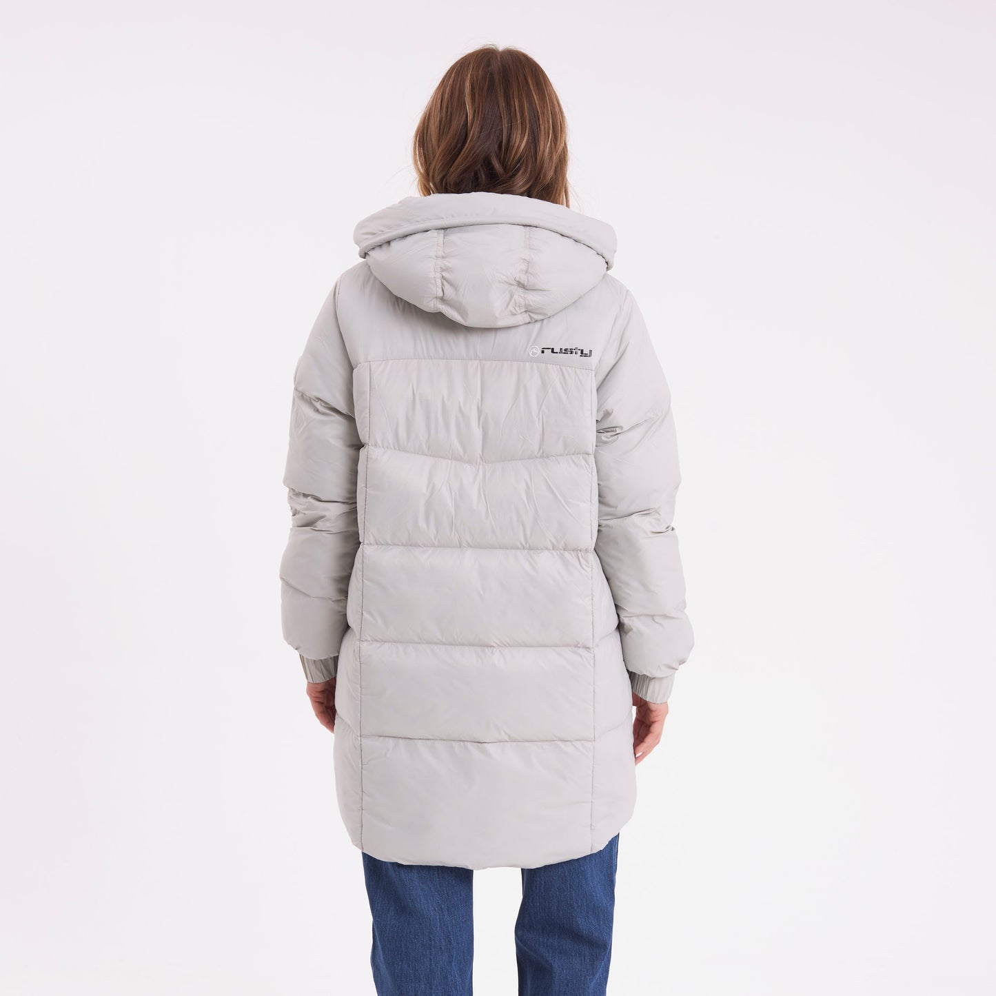 Campera Abrigo Shallow Long Coat Mirage Gray