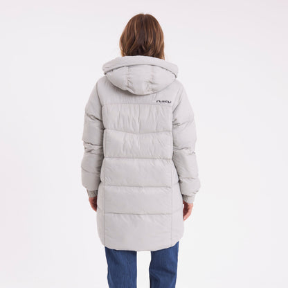 Campera Abrigo Shallow Long Coat Mirage Gray