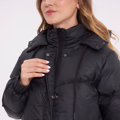 Campera Abrigo Shallow Coat Black