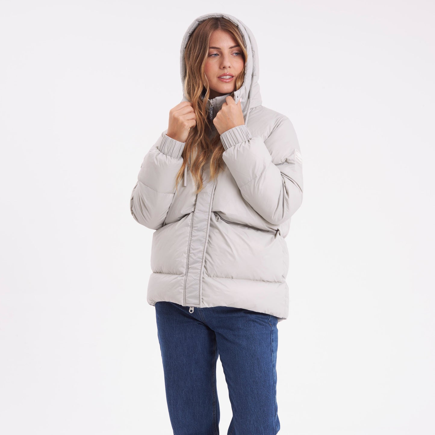 Campera Abrigo Shallow Coat Mirage Gray