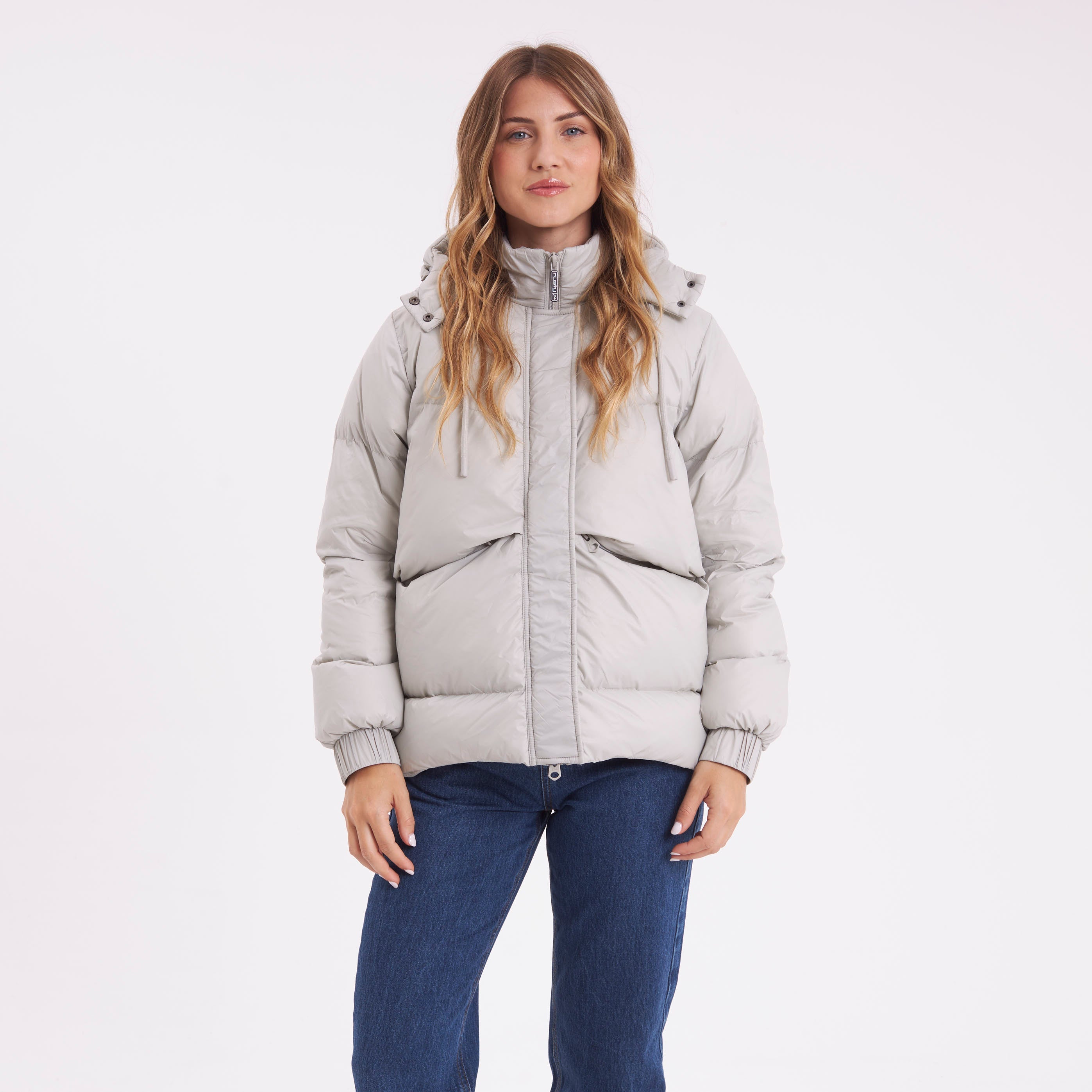 Campera Abrigo Shallow Coat Mirage Gray