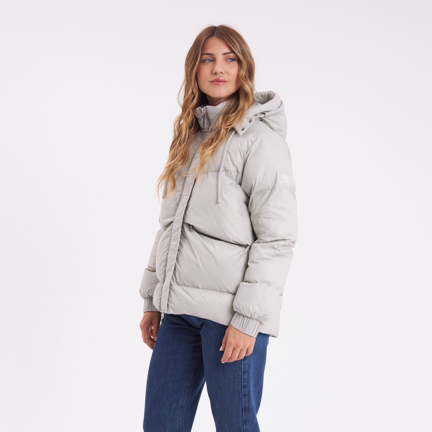 Campera Abrigo Shallow Coat Mirage Gray