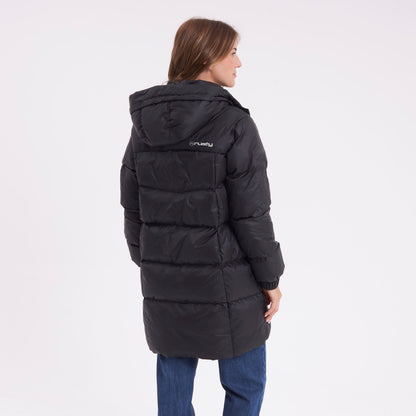 Campera Abrigo Shallow Long Coat Black