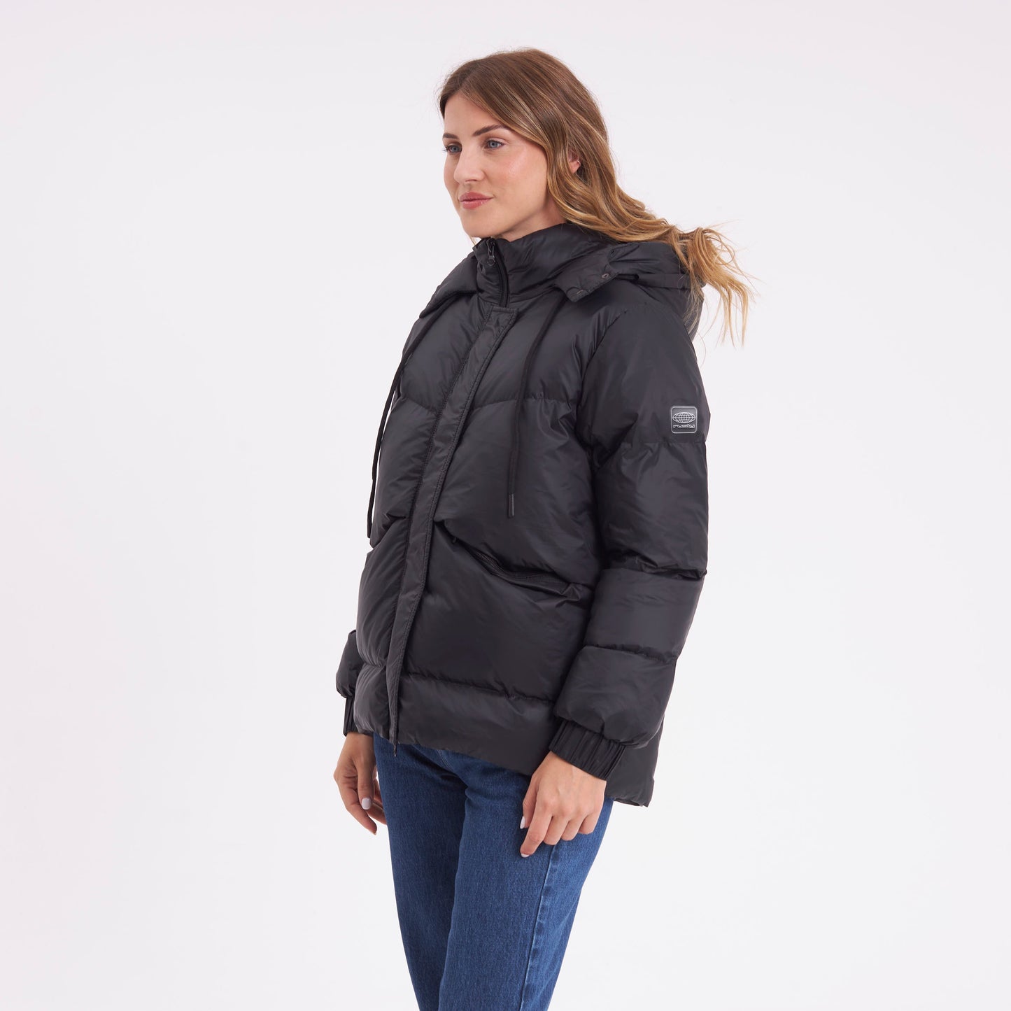 Campera Abrigo Shallow Coat Black