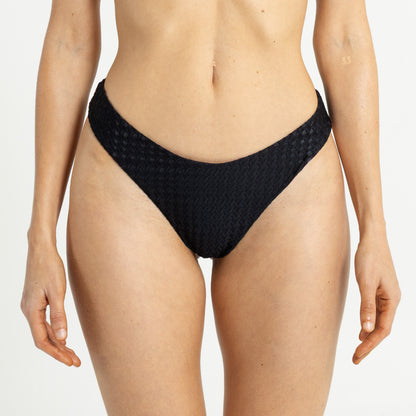 Bikini Pant Shimmy Midi Black