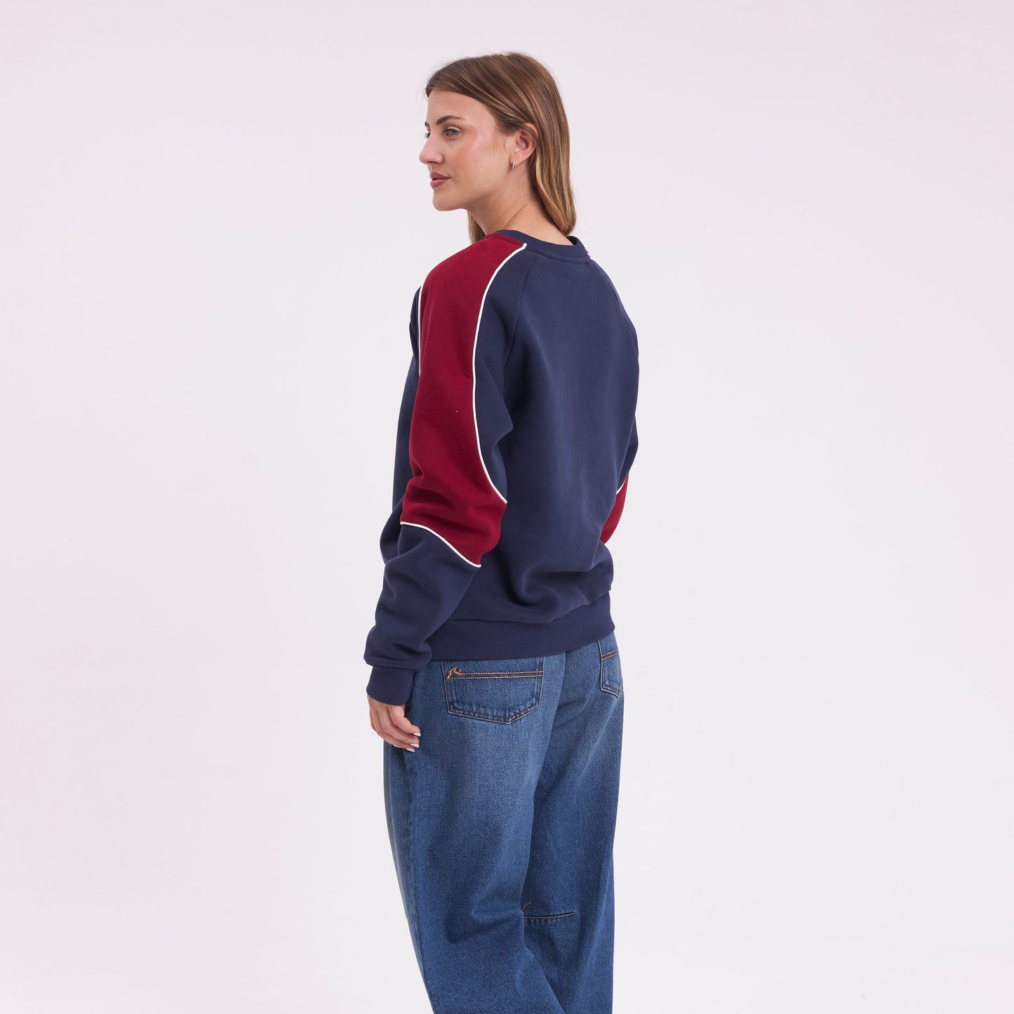 Buzo South Of The River Oversize Navy/Red