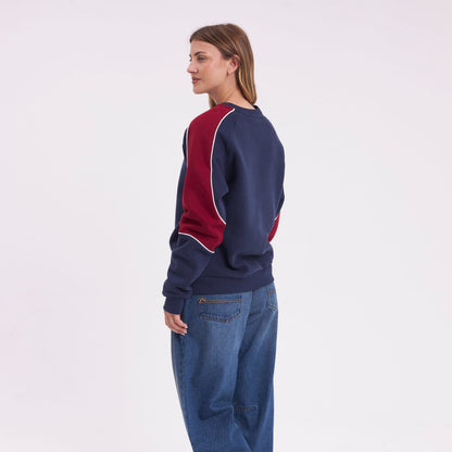 Buzo South Of The River Oversize Navy/Red