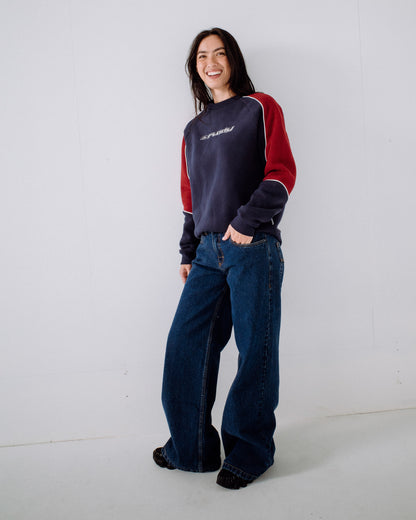 Buzo South Of The River Oversize Navy/Red