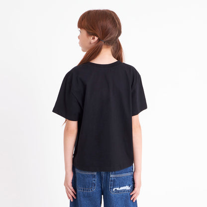Remera Sporty Mini Girls Black