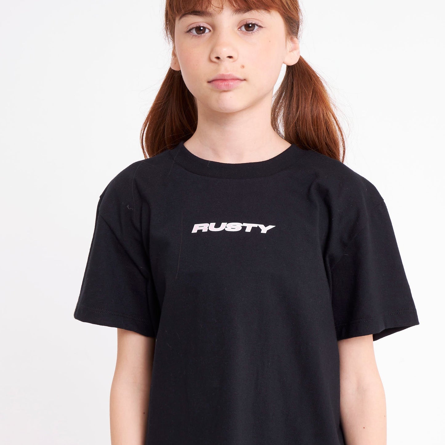 Remera Sporty Mini Girls Black