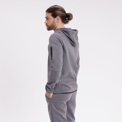 Campera Canguro Spyder Zip Grey Marle