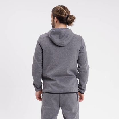 Campera Canguro Spyder Zip Grey Marle