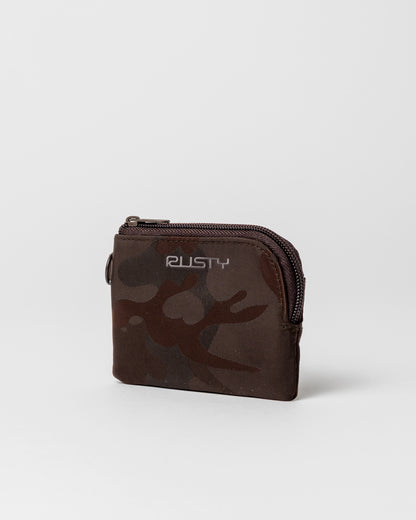 Billetera Stellar Nylon Camo Coin Purse Java