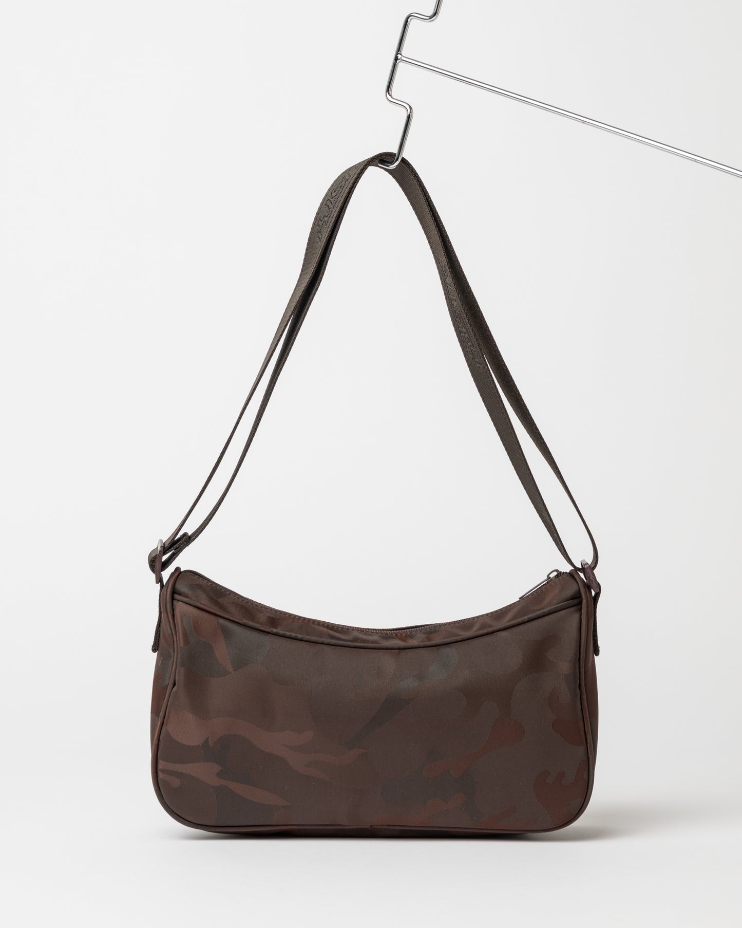 Cartera Stellar Nylon Camo Crossbody Bag Java