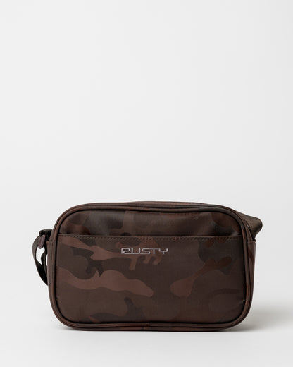 Cartera Stellar Nylon Camo Side Bag Java