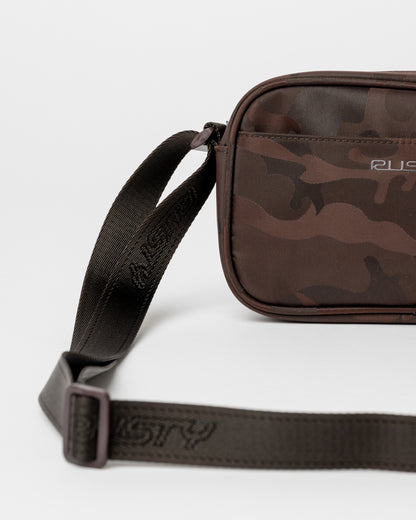 Cartera Stellar Nylon Camo Side Bag Java