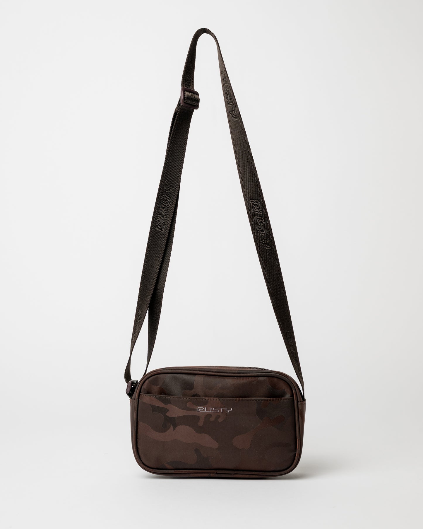 Cartera Stellar Nylon Camo Side Bag Java