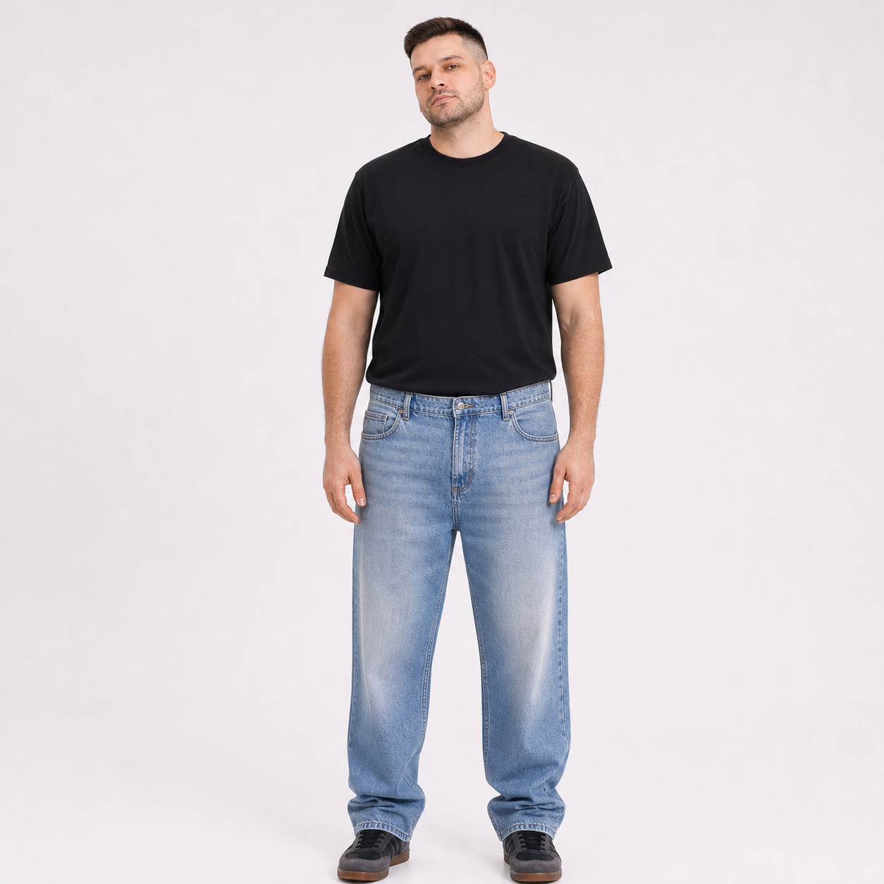 Jean Steven 4 Big Light Blue