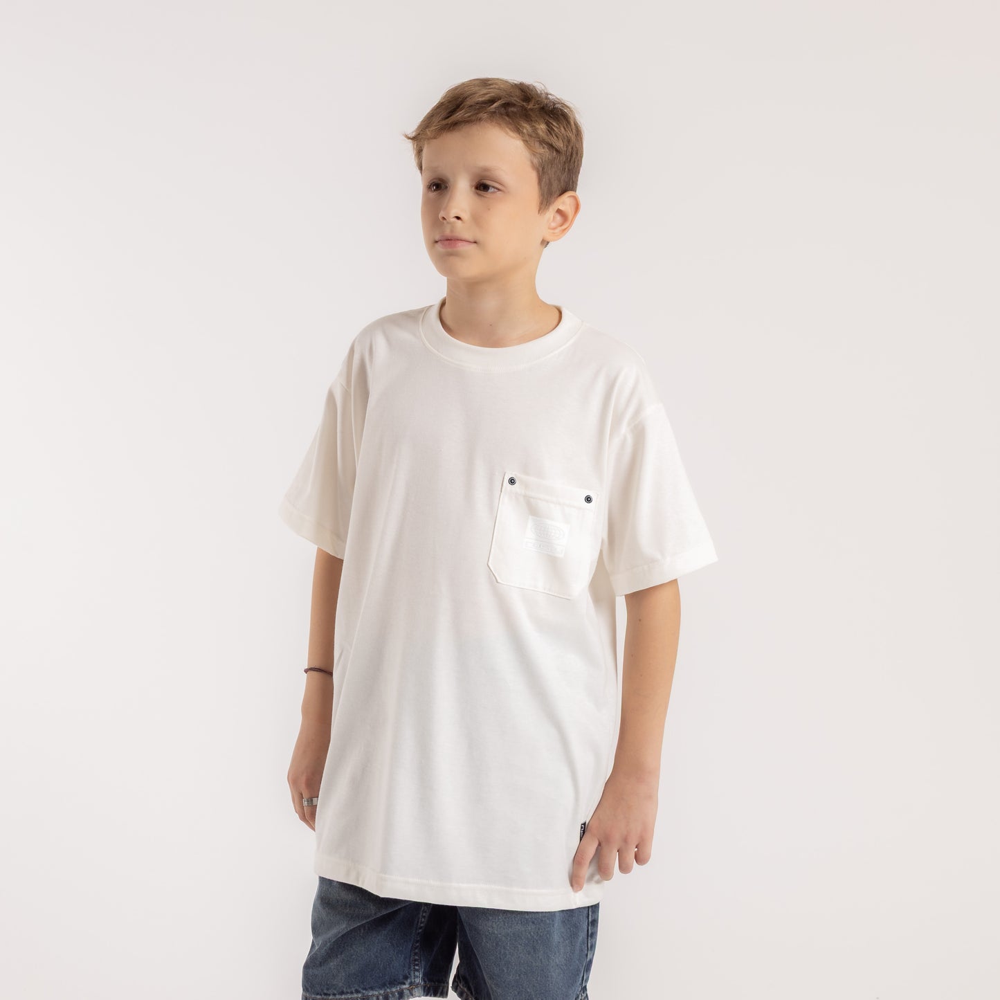 Remera Stezei Serie 3 Junior Ecru