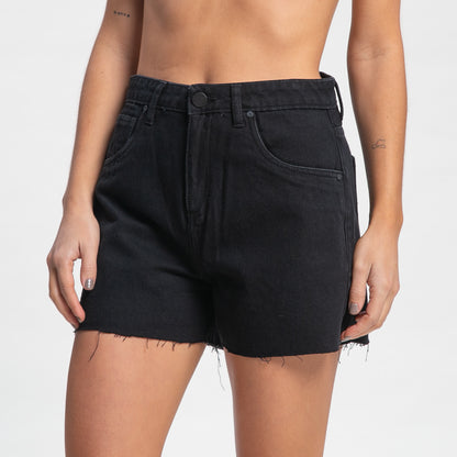 Bermuda Rusty Sun Bronks Black Short Ld Black