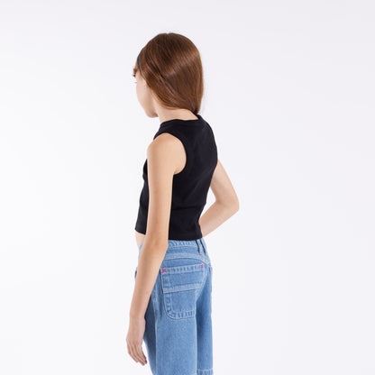 Musculosa Sunset Racer Girls Black